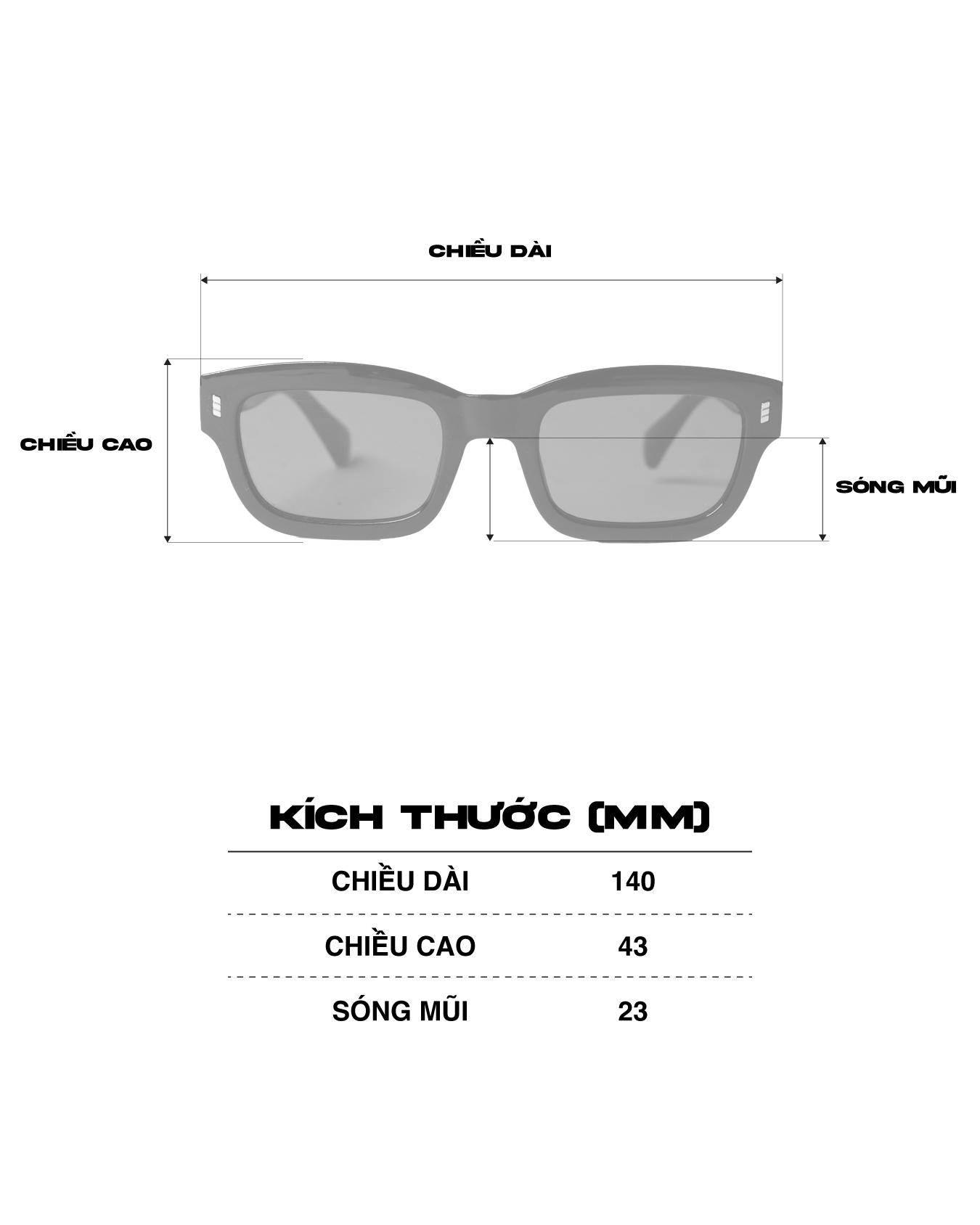 TUMS FORSETI SUNGLASS - BLACK