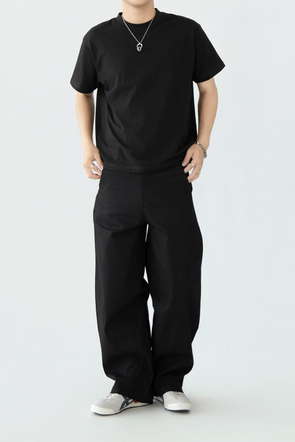 BARREL TWILL PANT V2 - BLACK