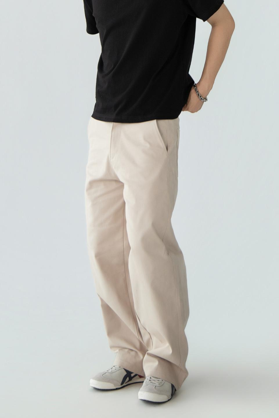 BARREL TWILL PANT V2 - BEIGE