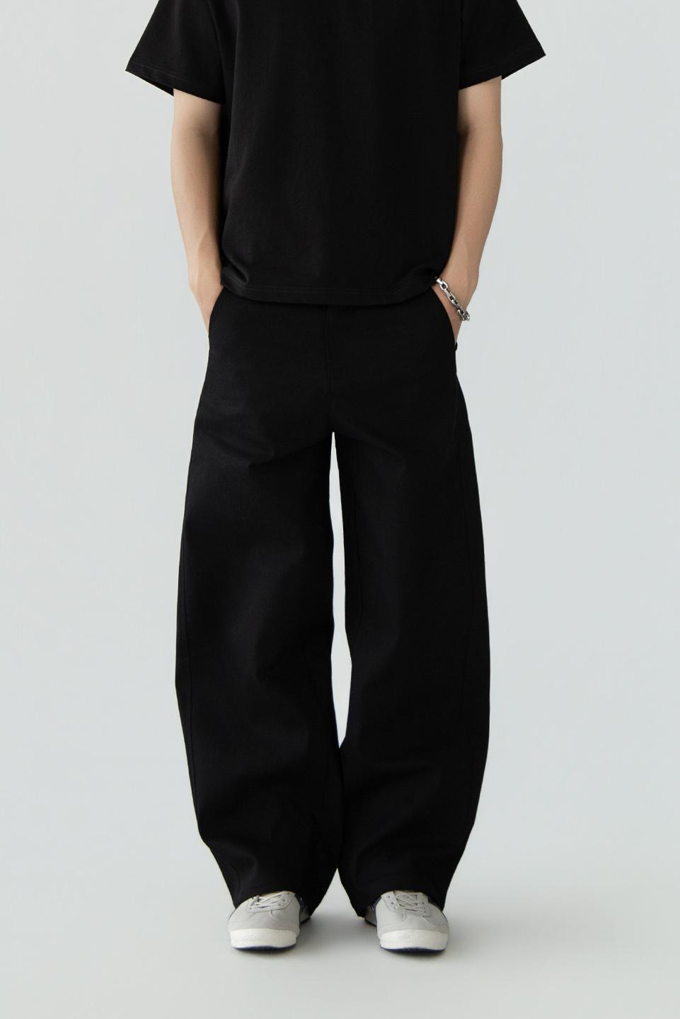 BARREL TWILL PANT V2 - BLACK