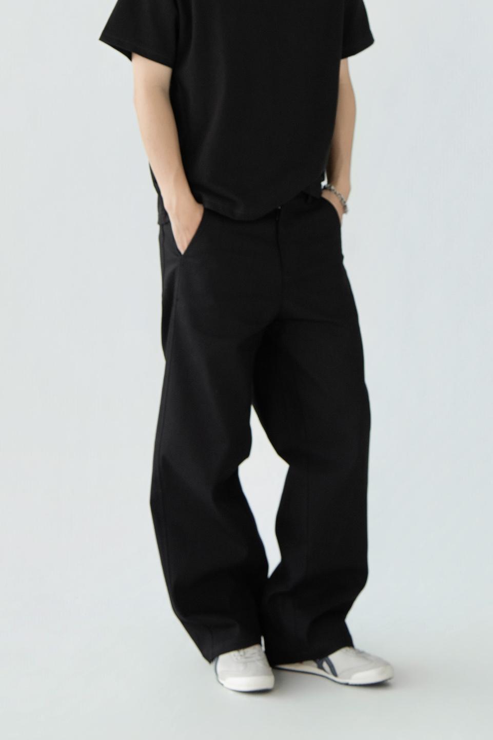 BARREL TWILL PANT V2 - BLACK