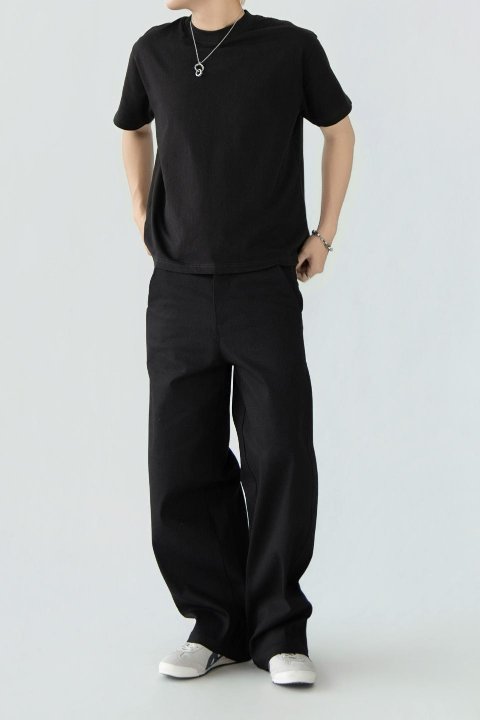 BARREL TWILL PANT V2 - BLACK