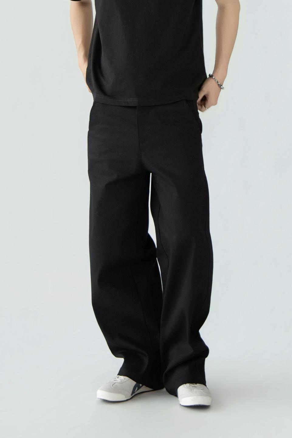 BARREL TWILL PANT V2 - BLACK