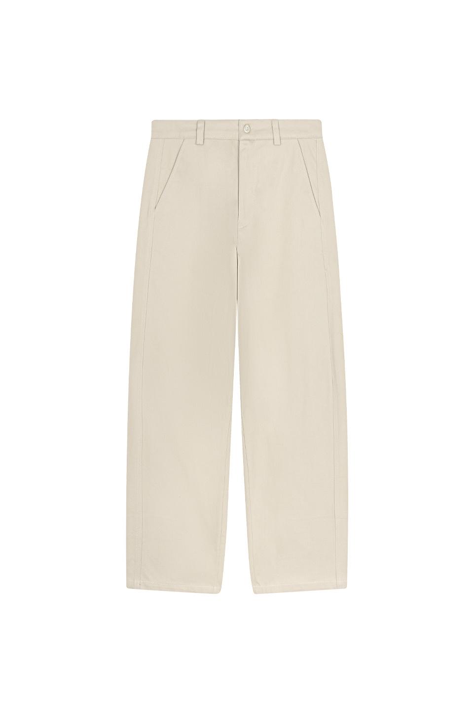 BARREL TWILL PANT V2 - BEIGE
