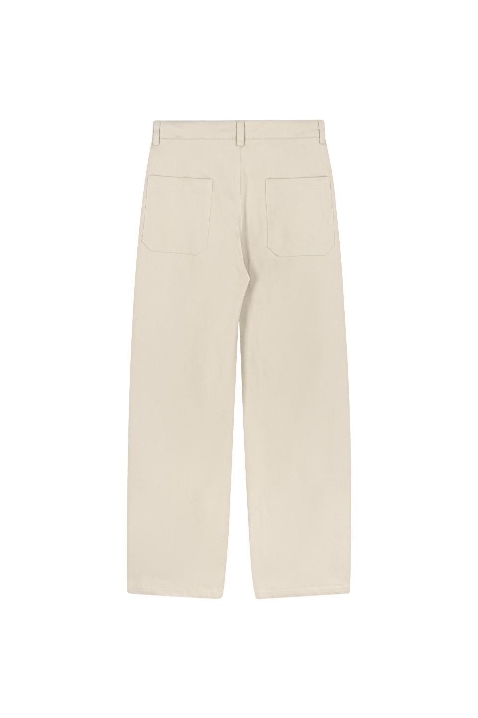 BARREL TWILL PANT V2 - BEIGE