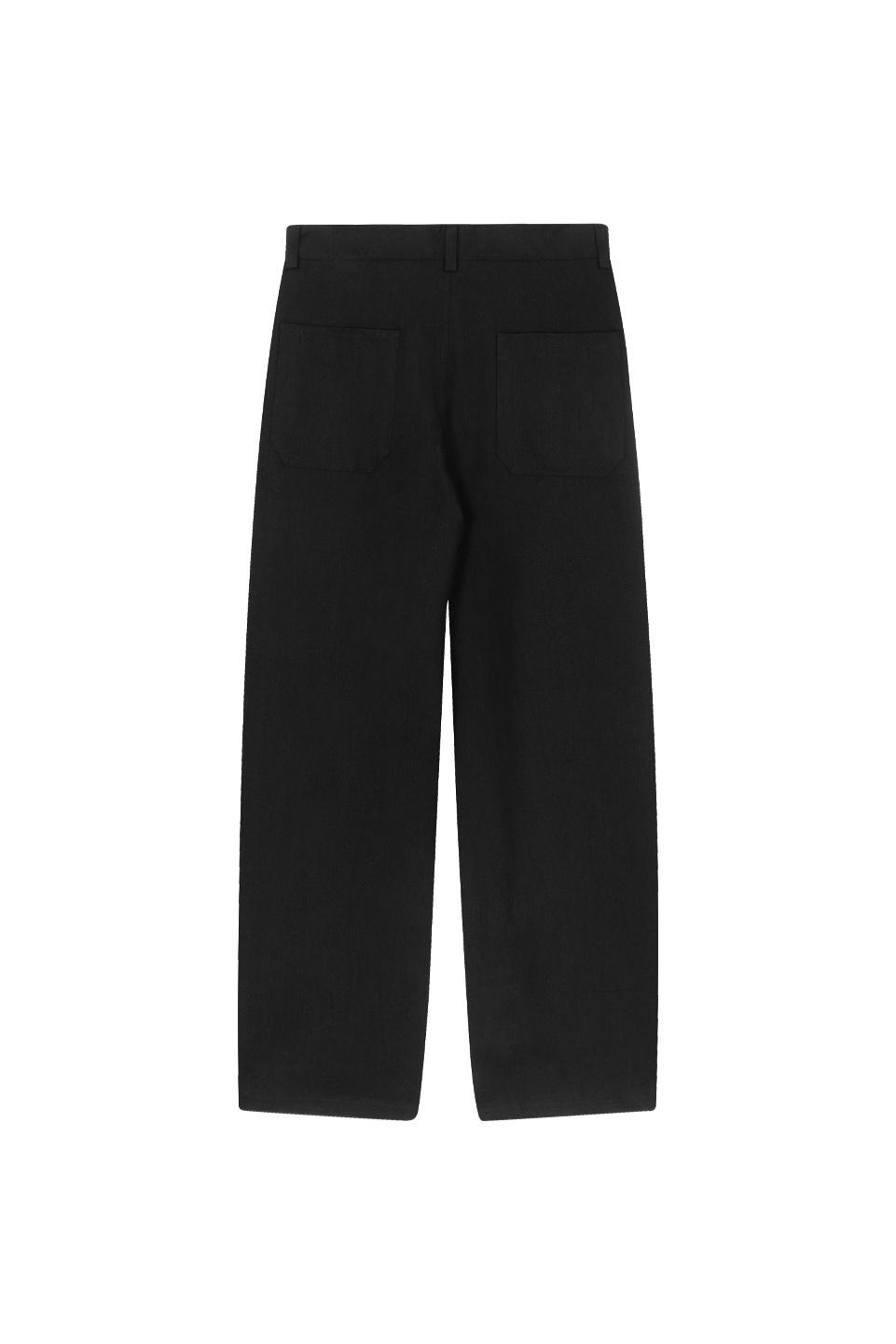 BARREL TWILL PANT V2 - BLACK