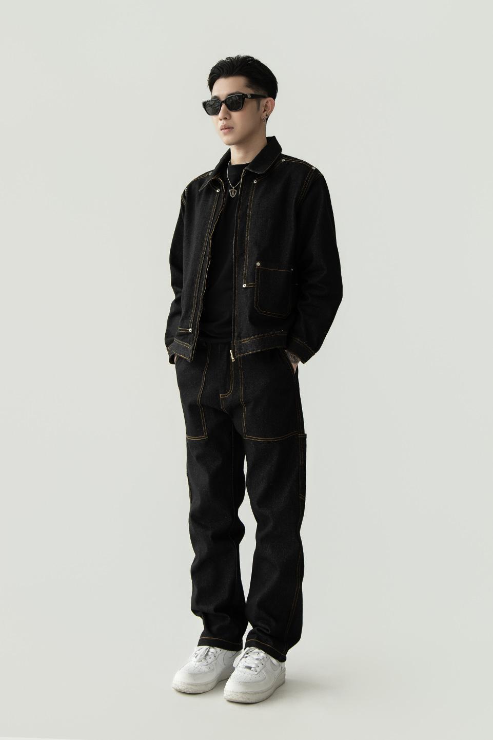 2 TYPE DENIM JACKET - BOBBY BROWN