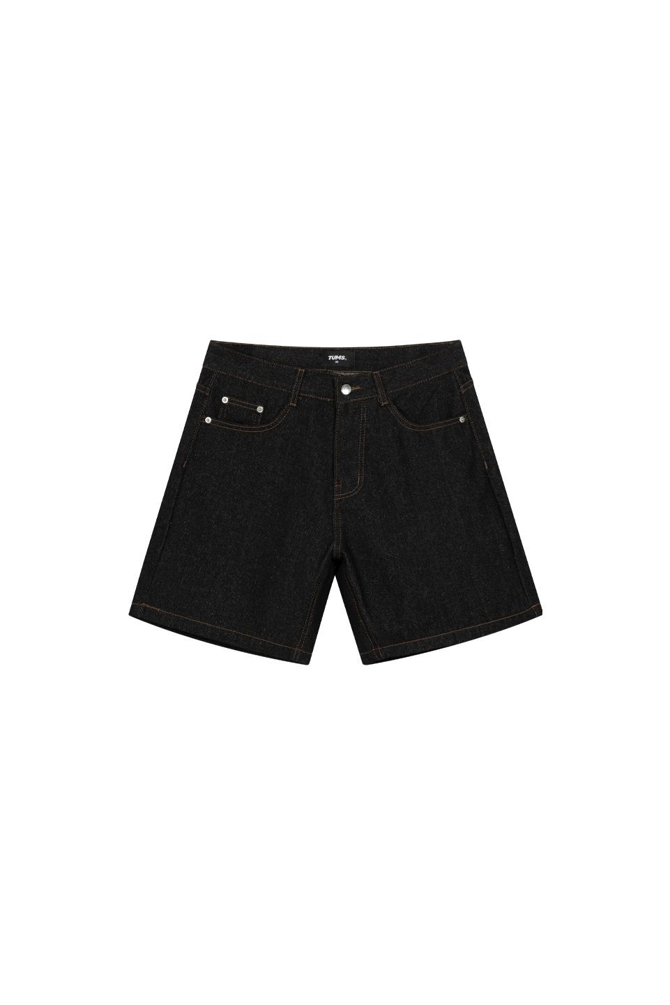 WIDELEG RAW DENIM SHORT