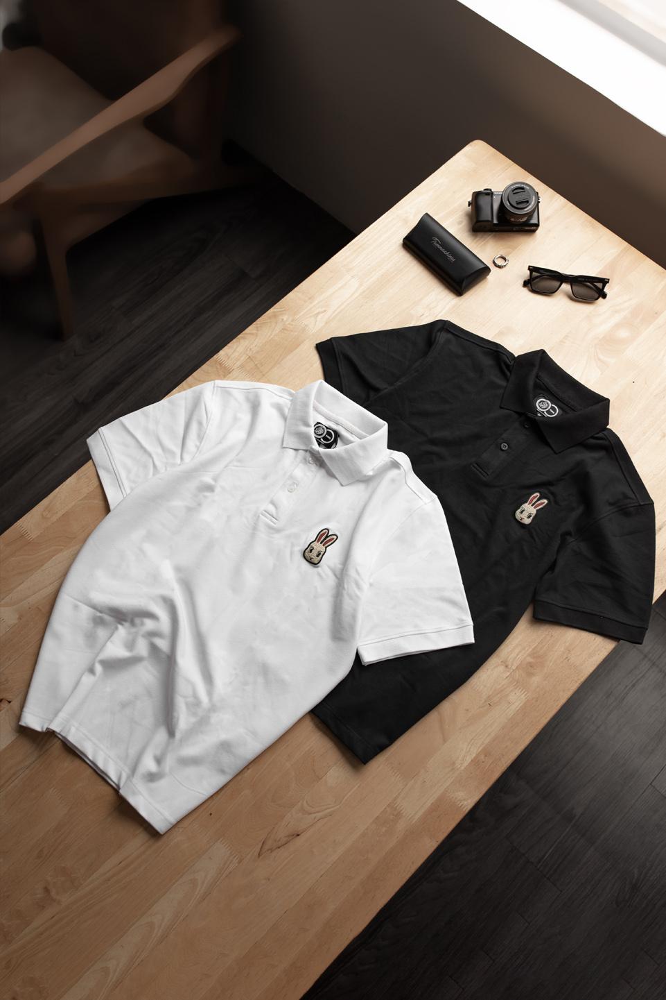 ESSENTIAL POLO - Black