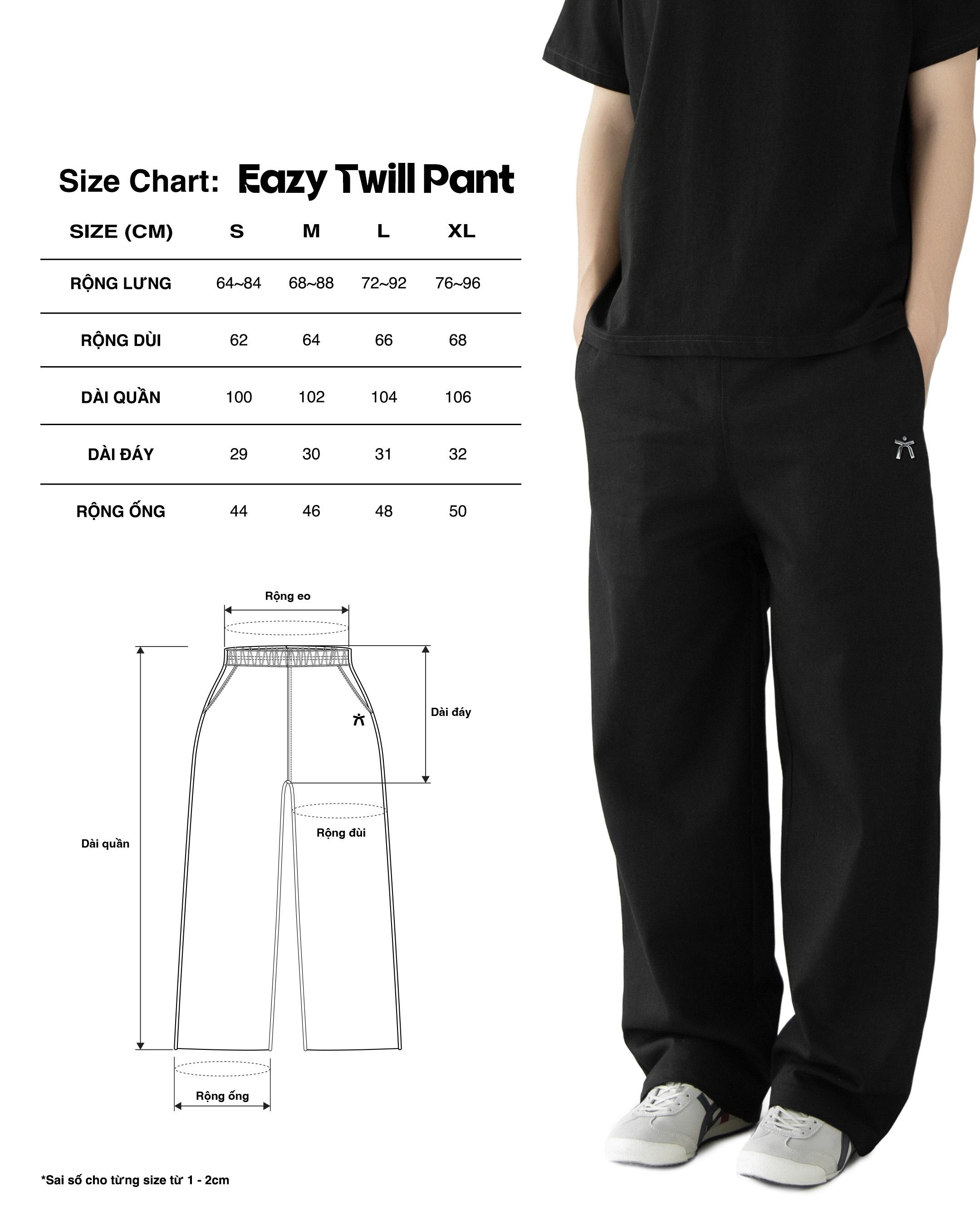 TUMS EAZY TWILL PANT