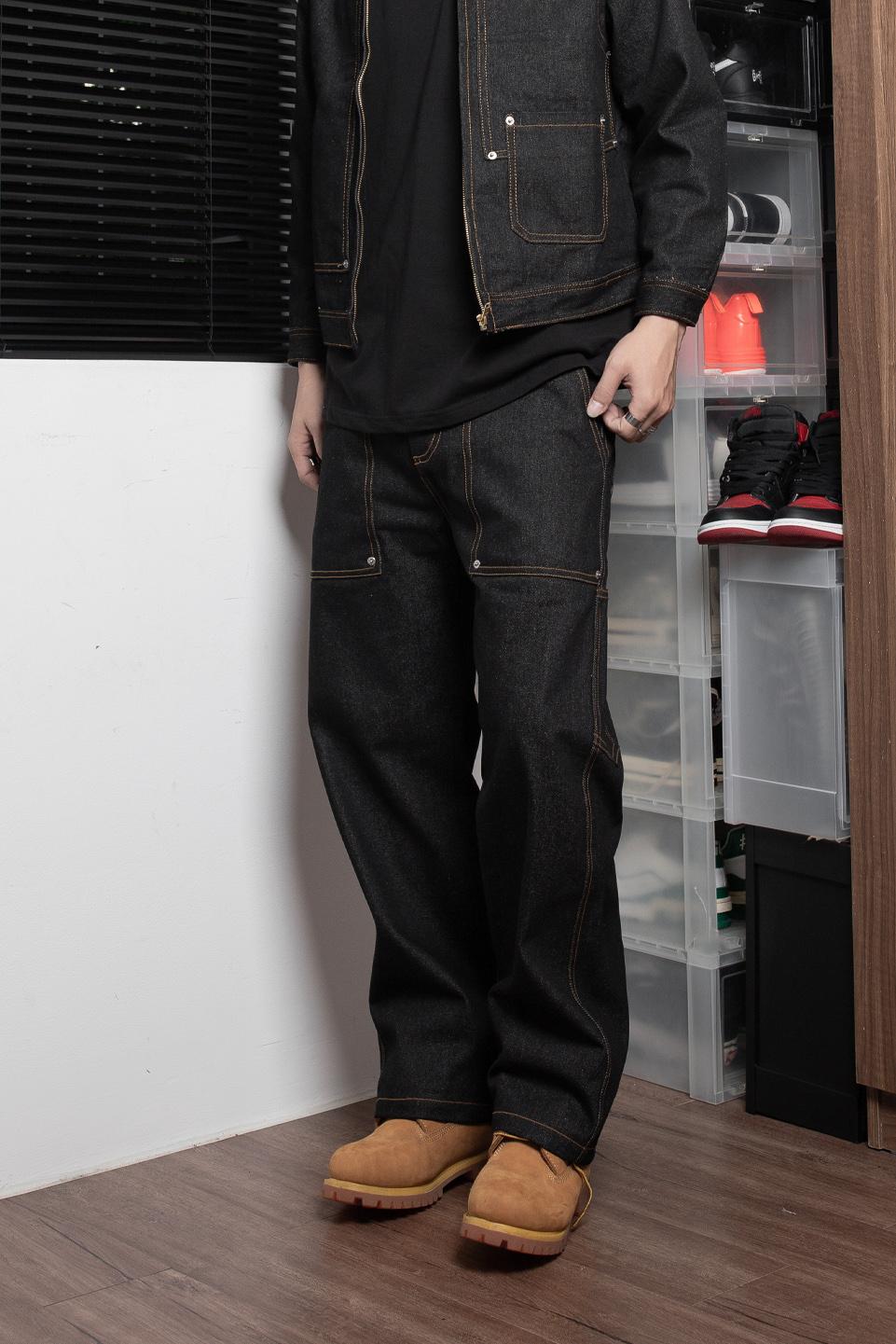 TUMS PATCH POCKET RAW DENIM - Bobby Brown