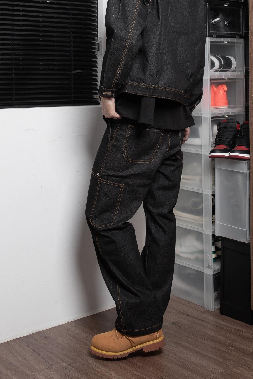 TUMS PATCH POCKET RAW DENIM - Bobby Brown